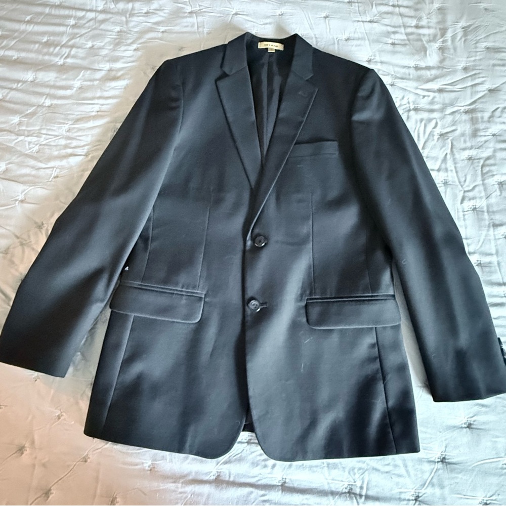 Class Club Black Two-Button Blazer